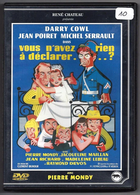 Dvd - Vous N'avez Rien A Declarer ... ? (Darry Cowl / Jean Poiret) Rene Chateau