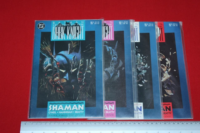 Dc Comics Batman Legends Of The Dark Knight Part 2, 3, 4 & 5 Comics 1989/90