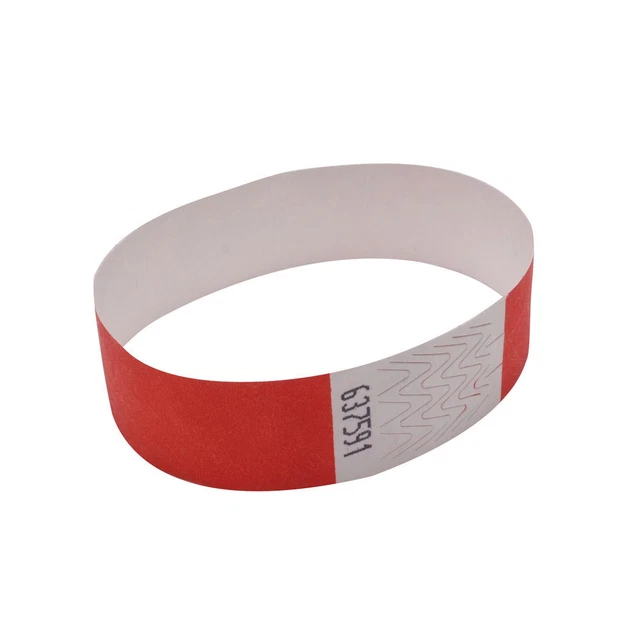Announce Poignet Bande 19mm Chaud Rouge (Paquet De 1000) AA01839