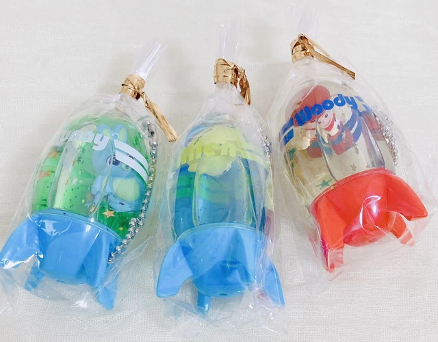 New Disney Rocket Charm Set of 3 American Comics Toy Story Woody Alien Bunny N