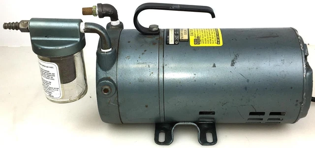 Gast 0322-V116-G8DX Lubricated Rotary Vacuum Pump