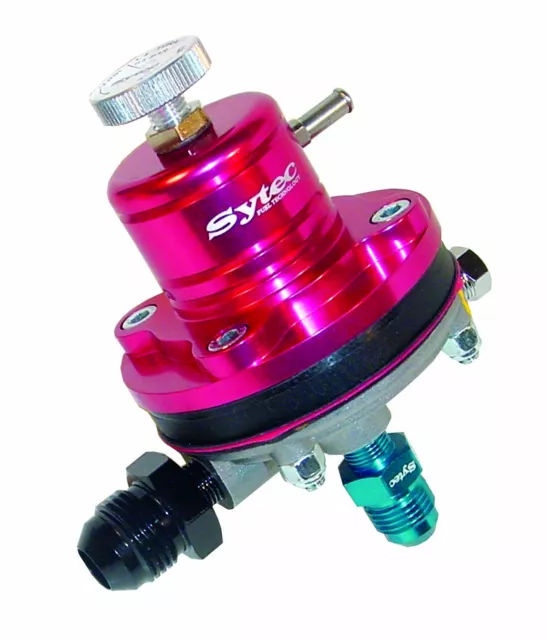 Sytec Efi 1:1 Motorsport Régulateur (JIC8-JIC6 Unions) Rouge (MSV004R)