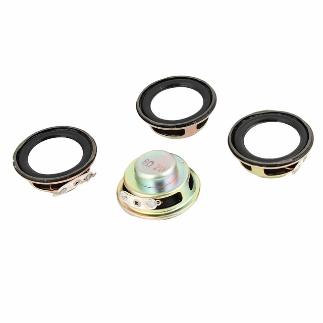 REPAIR PART 36MM Dia Internal Speakers 8Ohm 2W 4 Pcs for PC
