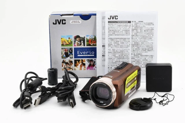 動作確認OK】JVC Everio GZ-F200-W（動作確認OK】JVC Everio