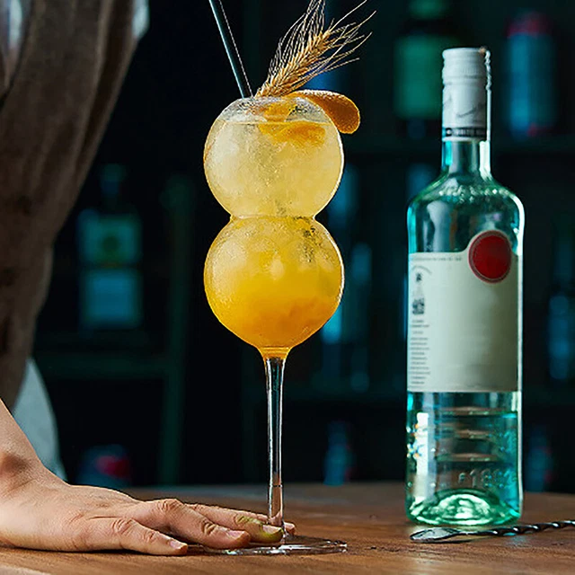 Bubble Ball Cocktailglas High Champagnergläser für Bar Restaurant Getränkewa-DB