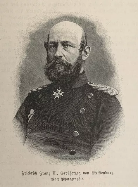 Friedrich Franz II. - Großherzog von Mecklenburg - Schwerin - Preußen