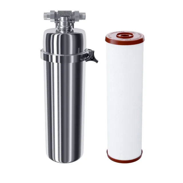 AQUAPHOR Hauswasserfilter aus Edelstahl Viking inkl. Filter B520 PRO, Kaltwasser
