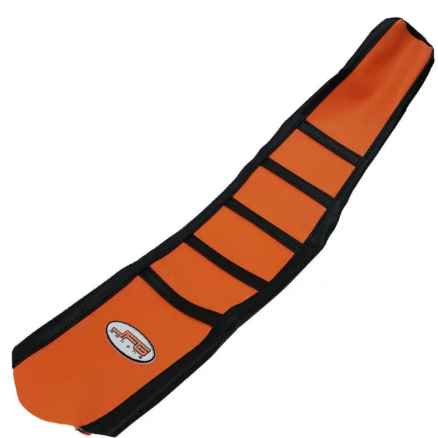 DirtBike Orange Ribbed Gripper Soft Seat Cover Skin For   65 SX 2009-  4  3  2