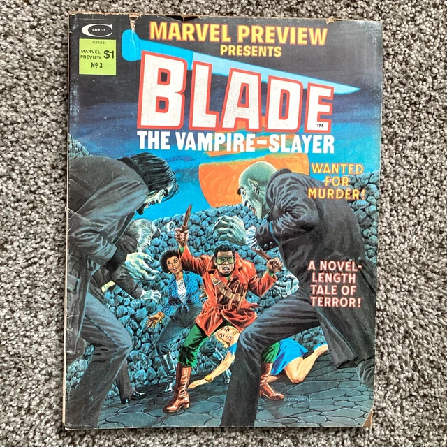 Marvel Preview #3 (GD/VG) Blade First Afari & Dai Thomas Appearances