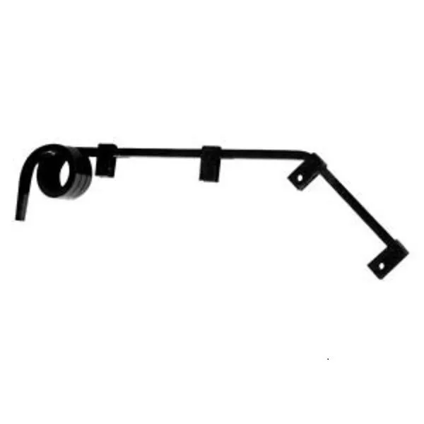 United Pacific 10615 ~ Black Angled Mud Flap Hanger - 3 Coils