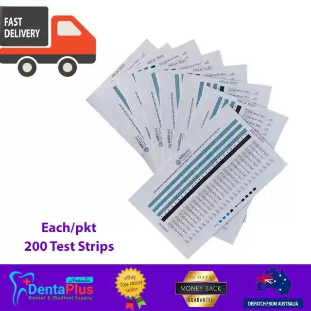 Dental Helix  Test Norva Med Refills – 200 Test Strips - Each/pkt