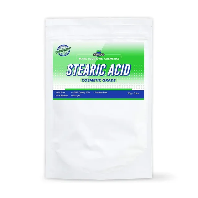 Myoc white stearic acid powder-110gm/3.71 oz