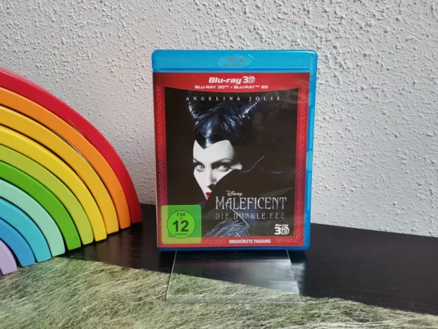 Maleficent - Die dunkle Fee (Uncut 3D + 2D Version) - Blu-ray -FSK12- Neuwertig