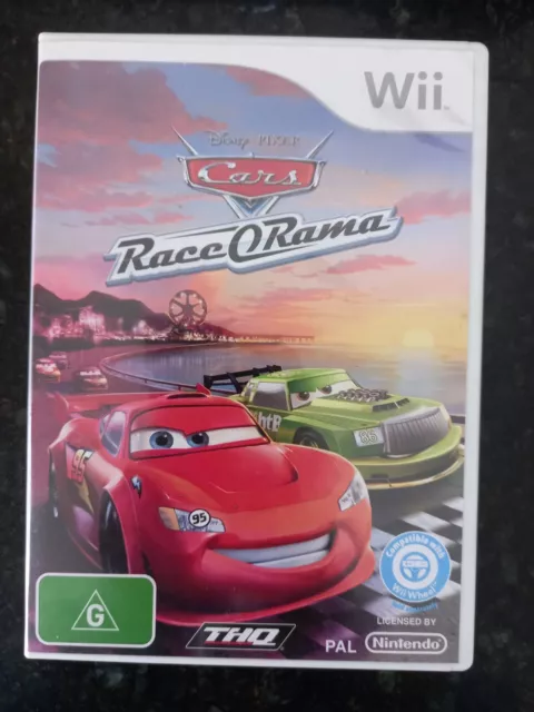 Disney Cars Race o Rama - Game Nintendo Wii - Complete Mint - Pal