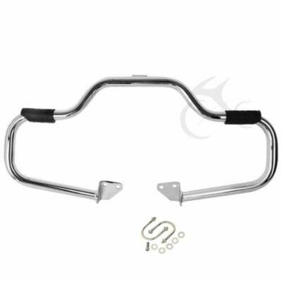 Mustache Chrome 1 1/4" Highway Engine Guard Crash Bar For Harley Dyna Low Rider