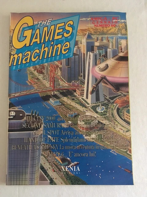 RIVISTA THE GAMES Machine Tgm - Numero 60 Gennaio 1994 - Videogiochi ...