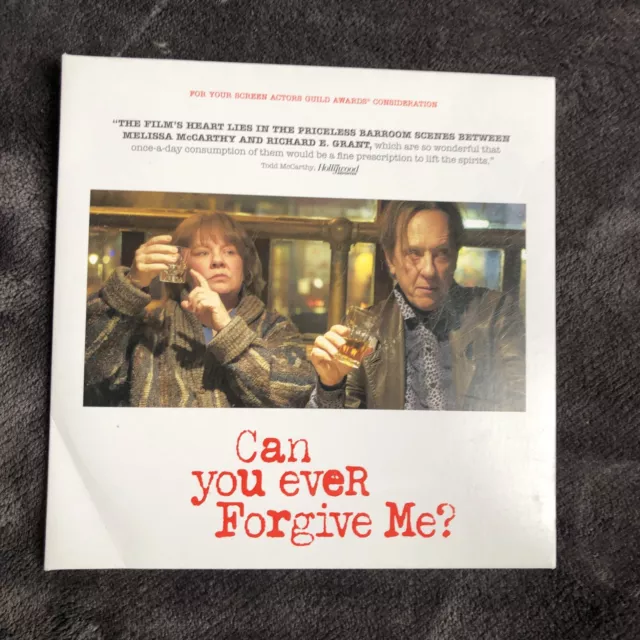 RARE! - CAN YOU EVER FORGIVE ME? DVD - FYC SAG Melissa McCarthy Richard Grant