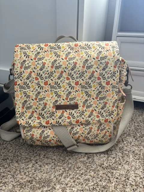 Petunia Pickle Bottom Boxy Backpack Diaper Bag floral