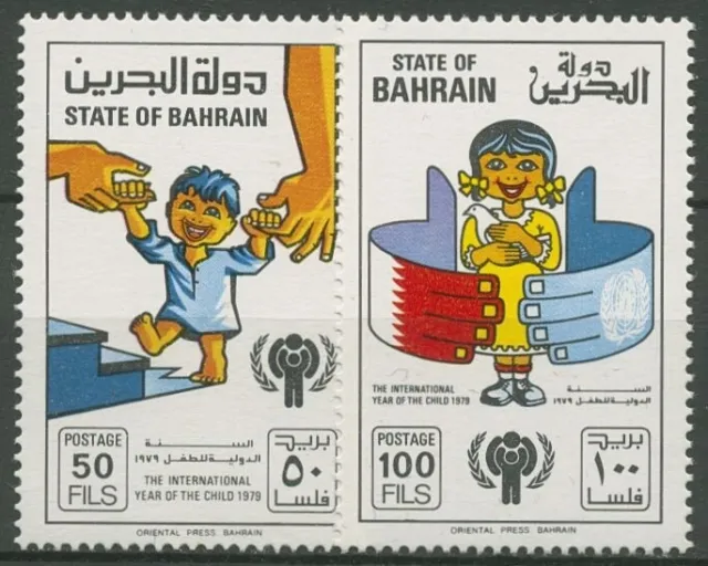 Bahrain 1979 Internationales Jahr des Kindes 282/83 postfrisch