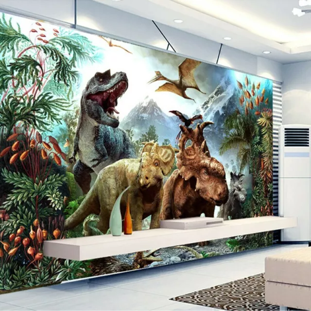 Papier Peint 3D Dinosaure  Revetement Mural Haute Qualite Plusieurs Finitions