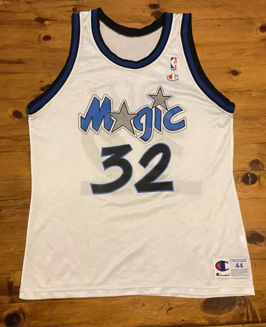 Shaq Orlando Magic champion jersey vintage Shaquille O’Neal NBA Basketball  shirt - small medium