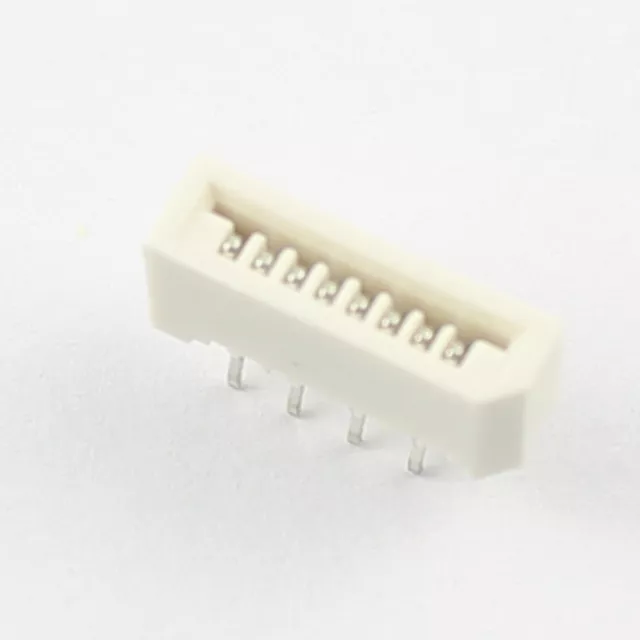 10Pcs FPC FFC 1mm 1.0mm Pitch 8 Pin Dual Contact Straight Ribbon Flat Connector 3