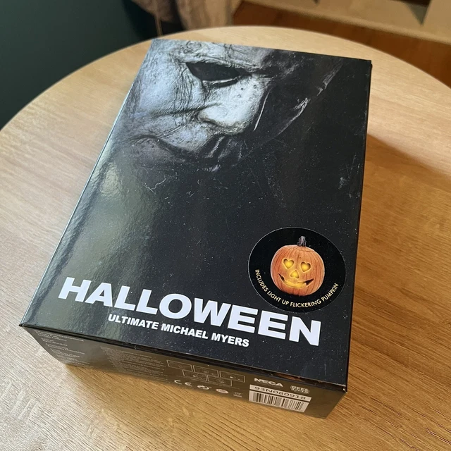 NECA Halloween Michael Myers 7 in Action Figure - 60687 NIB Light Up Pumpkin