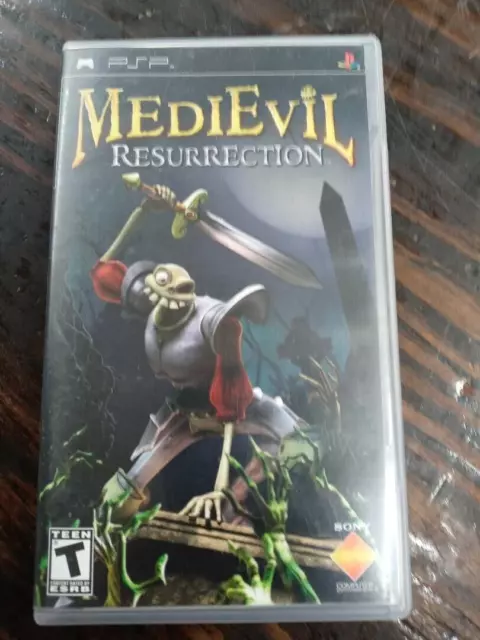 MediEvil Resurrection (Sony PSP, 2005) Used w/Case