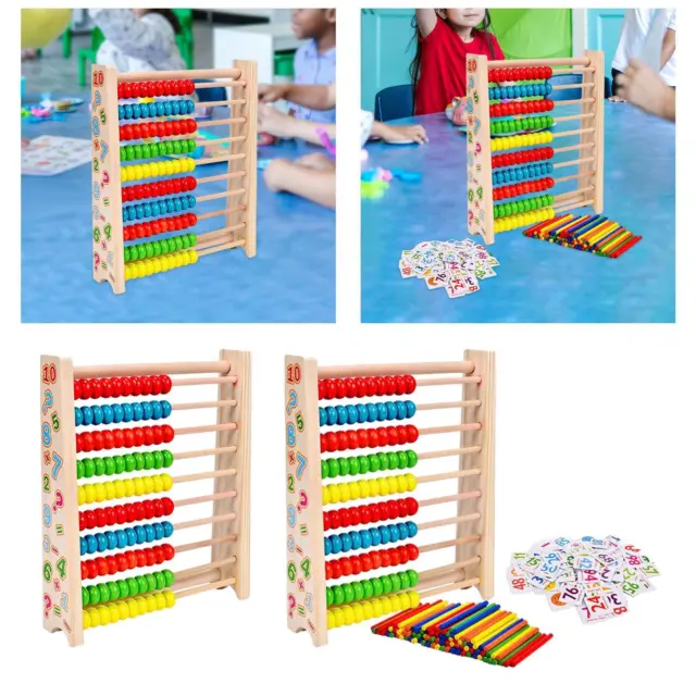 Counting Frames Toy Math Games Montessori Math Toy for Boys Kids Gifts