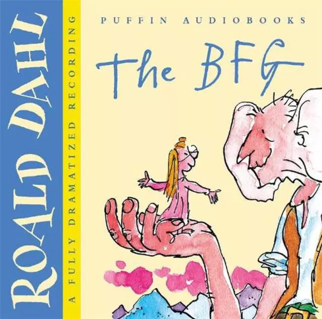 The BFG by Roald Dahl (English) Compact Disc Book