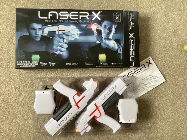 Laser X Gaming Infra Red Blasters - Long Range/Gaming Tower/2 Player Pack