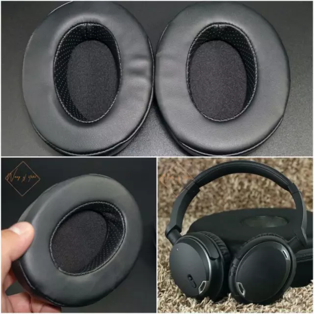Thick Foam Ear Pads Cushion For Audio-Technica ATH-ANC9 Headphone