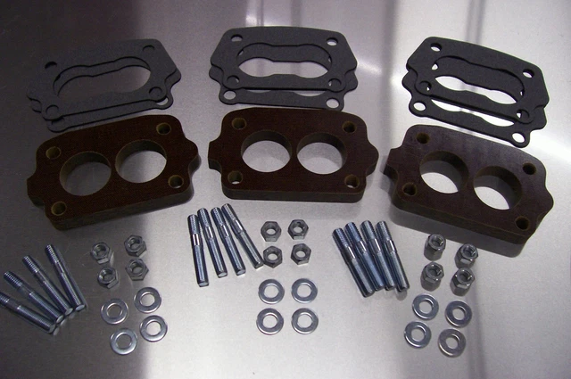 Fits Tri Power Riser Rochester Small 2G Carburetor Spacer Phenolic Riser 1/2" P