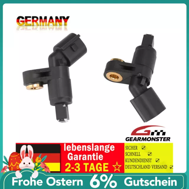 2x ABS Sensor Vorne Rechts Links für VW Golf 4 IV Polo 6N1 6N2 Audi A3 8L Seat