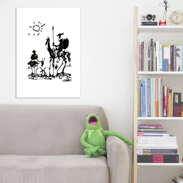 Don Quixote Pablo Picasso Vintage Wall Art Poster Print Picture Giclee Artwork