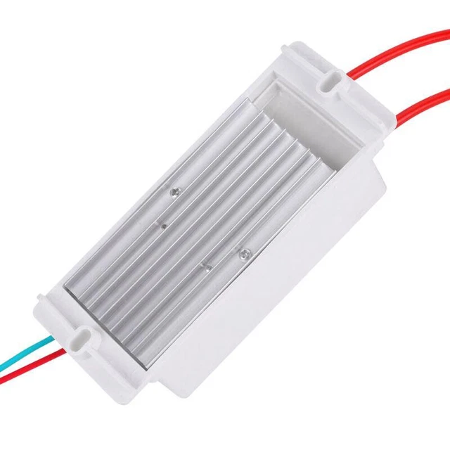 Generatore Di Ozono 30.000 Mg/h Fwiull, Ozonizzatore Con Timer 120 Min, Purificatore D'Aria Per Casa E Auto, Rimuove Fumo E Odori
