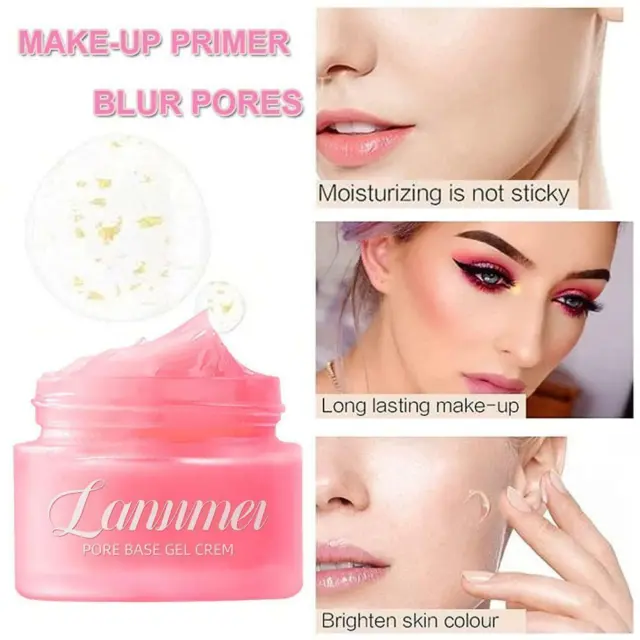Hunmui Face Primer Pore Base Gel Cream Isolation Concealer Cream R7I1