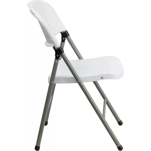 Flash Furniture Plastic Folding Chair — White, Model# DADYCD70WH