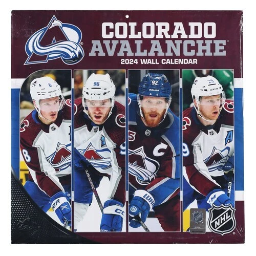 Colorado Avalanche 2024 12 x 12 Wall Calendars
