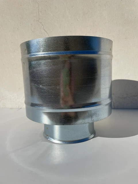 Terminale A Botte Antivento Per Fumaiolo - Acciaio Inox 80mm - Foto 10