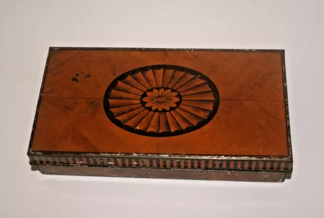 Antiguo Cadbury Bournville Tres Reinas Británicas Lata Raro Coleccionable