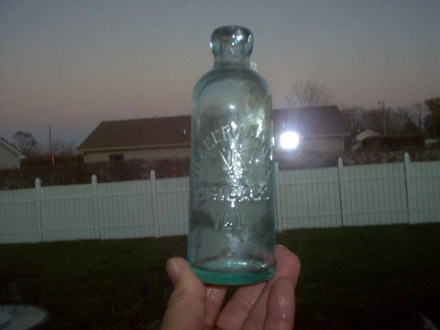 Weaber & Darley Chicago Ill Hutch Soda  1890S ......................