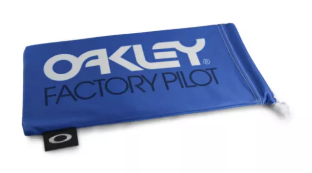 Oakley Sunglasses Microbag / Cleaning & Storage Bag / FACTORY PILOT BLUE Pouch