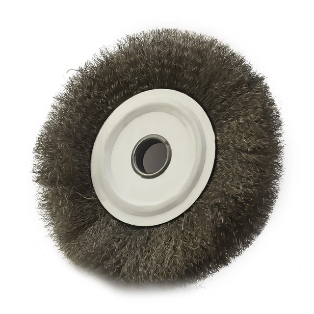 Graveur Fil Roues Brosse Meuleuse Banc 125mm Broyeur Perceuse Nettoyant Kit