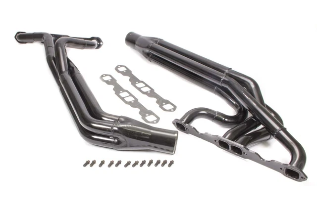 Schoenfeld Headers    181 606Lv3g 3    Dirt Late Model Header 3 Step