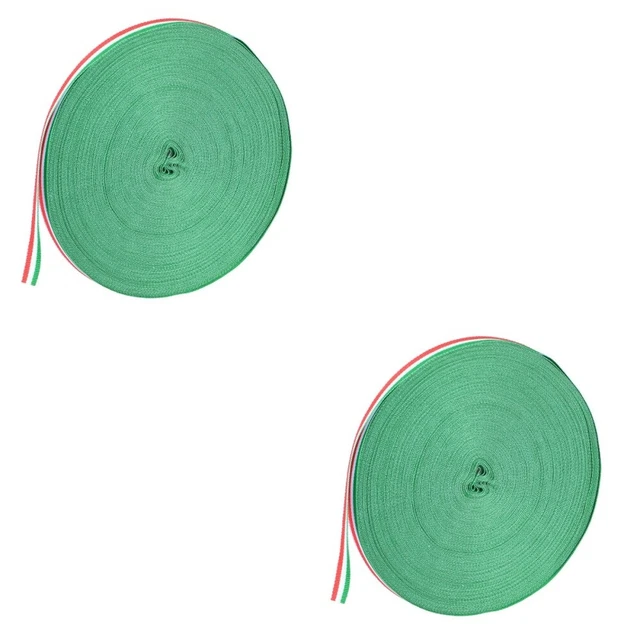 2 stücke 1 cm Streifen Ribbon 50m / Rolle für Kostümbeutel Geschenke Verpackung