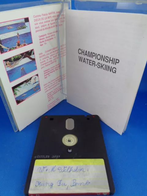 Schneider/Amstrad Cpc -- Championship Water-Skiing (Infogrames - 3" Disk) 3