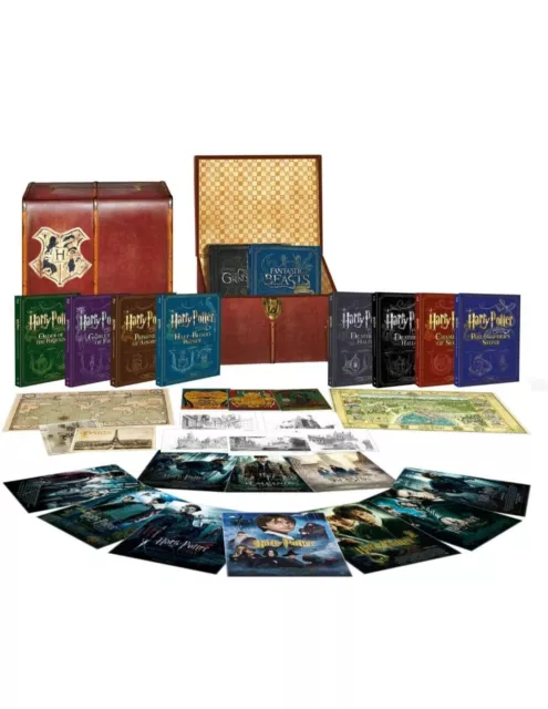 J.K. Rowling Collection 6 Books Set (Harry Potter,Fantastic,Grindelwald)  NEW