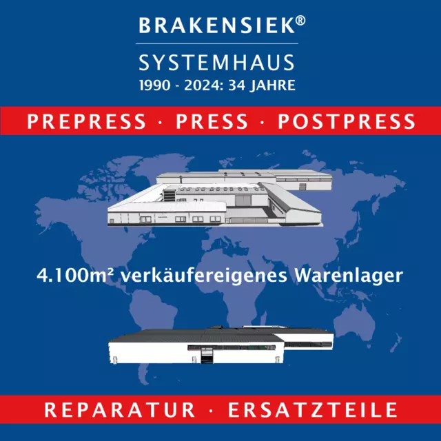 Gasdruckdämpfer / Stossdämpfer für Heidelberg Topaz / Linotype-Hell Topaz 2