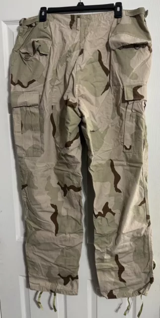 PROPPER MILITARY PANTS Desert Camouflage DCU BDU Combat Trousers XL/L ...